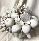 Vintage Large Italian Topiary Fruit  Centerpiece  - Blanc De Chine