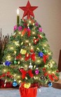 2 Ft  Christmas Tree   Christmas Tree With Led Lights  Star Tree Topper