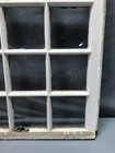 Antique Vtg Early 16 Lite Window Sash Shabby White Chic 28  Sq  Old 1615-24b