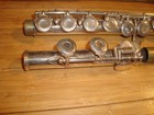 Vintage W t  Armstrong Flute Model With Hard Case Elkhart Ind Usa