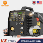 250a Alu Mig Welder   Flux Cored Wire 6in1  Lift Tig Stick Dual Voltage Mig Spot