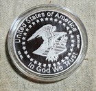 Cuauhtemoc 1497-1525 U s  Of America 100 Milligram  999 Silver Clad Coin Medal