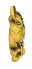 Vintage 1970s Big Eye Tiger Bank Hippie Mod Mcm Cat Figurine Art Sculpture Decor