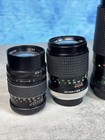 5 Vintage Camera Lenses Canon Fd  Nikon F  stfl 