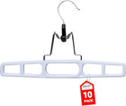 Hangers Versatile Locking Hook Pant Skirt 10 Pk Heavy Duty Closet Organization
