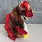 Vintage Dan Dee Christmas Turkey Animated Singing Deck The Halls Light Up Plush