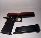 Aw Customs Hi Capa Split Frame Red - With Holster