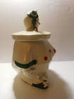 Beautiful Vintage Mccoy 1940 s Clown Cookie Jar  9 x8 x6  