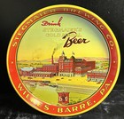 Vintage Stegmaier s Brewing Co  Gold Medal Beer  Metal Beer Tray Wilkes-barre Pa