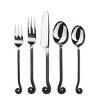 Gourmet Settings  gs  Treble Clef Stainless 20pc Flatware Set  service For Four 