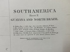 South America Ii  Guayana  Brazil  Original Antique Map Sduk 1836