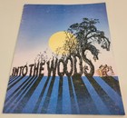 Into The Woods Stephen Sondheim Musical Theater Program With Cast Insert foldout