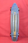 Vintage Hobie Competition Skateboard  Blue Fiberglass  Red Wheels  All Original 