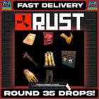 Rust Twitch Drops - All Available Skins - Rounds 35 - 36- 37 - 38