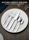 45-piece Flatware Setsware Set For 8  Durable Stainless Steel 45 Piece Silver