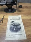 Antique Singer Model 20 Mini Toy Sewing Machine     Working     Collectible