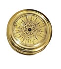 Antique Brass Poem Compass With Wooden Box Nautical Vintage Collectible   Gift