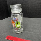 M m 1984 Los Angeles Summer Olympics Glass Candy Jar With Cover 24oz  8 Inches