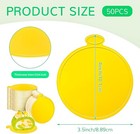 50 Mini Bases Para Tartas De 3 5    Redondas Y Doradas  Para Postres  De Cart  n