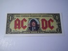 Ac dc 1990 Razors Edge Concert Tour  money Talks  Promo Angus Young Dollar Bill