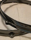 14  8 Hole Die Cast Drum Hoops 1 Batter   1 Snare Drum Build Set Black Nickle 