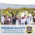 Weekender Pole Tent 20x30 White Canopy Event Wedding Party Backyard Gazebo