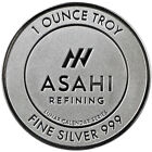 Ten  10  1 Oz Silver Round - Asahi Lunar Snake Design  999 Fine