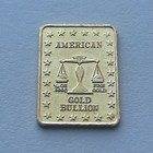 American Gold Bullion 1 10 Oz  999 Gold Bar