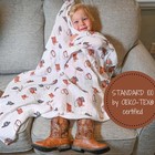 Baby Swaddle Blankets  100  Organic Cotton Muslin Baby Blanket