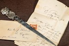 Collection Handwritten Antique Victorian Letters Correspondence Mail Ephemera