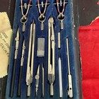 Antique Alvin Professional Drawing Instruments Set Germany Set Of 13 Pieces 