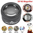 40x Magnifying Glass Eye Loupes Loop Optical Magnifier Jewelry Watch Repair Tool
