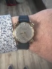 Benrus Vintage 1950s Men s Manual Wind 17j Silver Dial 34mm Gold Plated