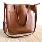 Madewell The Zip-top Medium Transport Tote Bag English Saddle Leather