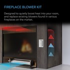 Airblaze S12  Universal Fireplace Blower Fan 12  Lennox  Hearth Glo  Majestic