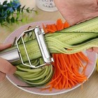 Stainless Steel Vegetable Peeler Julienne Slicer Kitchen Tool For Fruit   Potato