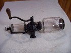  Arcade Crystal   3 Wall Mount Coffee Grinder-catch Cup Not Original - Vg Cond