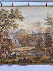 Vintage Beautiful French Aubusson Style Wall Hanging Tapestry 107x138 Cm