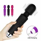 20 Speed Handheld Massager Wand Vibrating Massage Magic Vibrator Therapy Motor