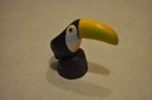 Vintage Toucan Mini Ceramic Figurine Home Decor