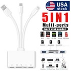 5 In 1 Memory Card Reader Usb 3 0 Otg Adapter Sd Card Reader For Iphone ipad