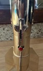 Rocket Mechanical Coin Bank Guided Missile Astro Mfg Berzac 1957 Working  No Key