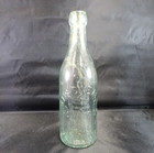 Antique 1893 Blob Top Beer Bottle Green Glass Otis S Neale Co Howard St Boston