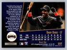  3451 Statue Of Liberty Maxi Card On Barry Bonds Trading Card W san Fran Cancel 