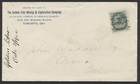1900 Golden Star Mining Toronto Cover With Enclosures 1c Numeral Precancel