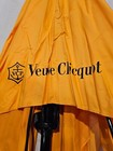 Veuve Clicquot Large Outdoor Patio Pool Beach Umbrella W storage Bag Nib 8ft