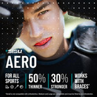 Aero Medium Mouthguard  Hot Pink - 30  Stronger Protection For Lacrosse  Footbal