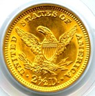 1907  2 50 Gold  Pcgs Ms64 Cac    