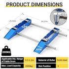 Cable Drum Roller  Heavy Duty Cable Caddy wire Unwinder Dispenser  Double Rail
