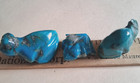 Turquoise Blue Gem 3 Gorgeous Carvings 40 1  Grams  Make Offers 